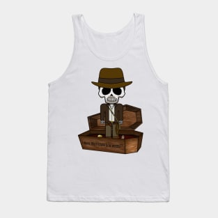 "Bone Idols" Casket No.19 - Indiana Bones Tank Top